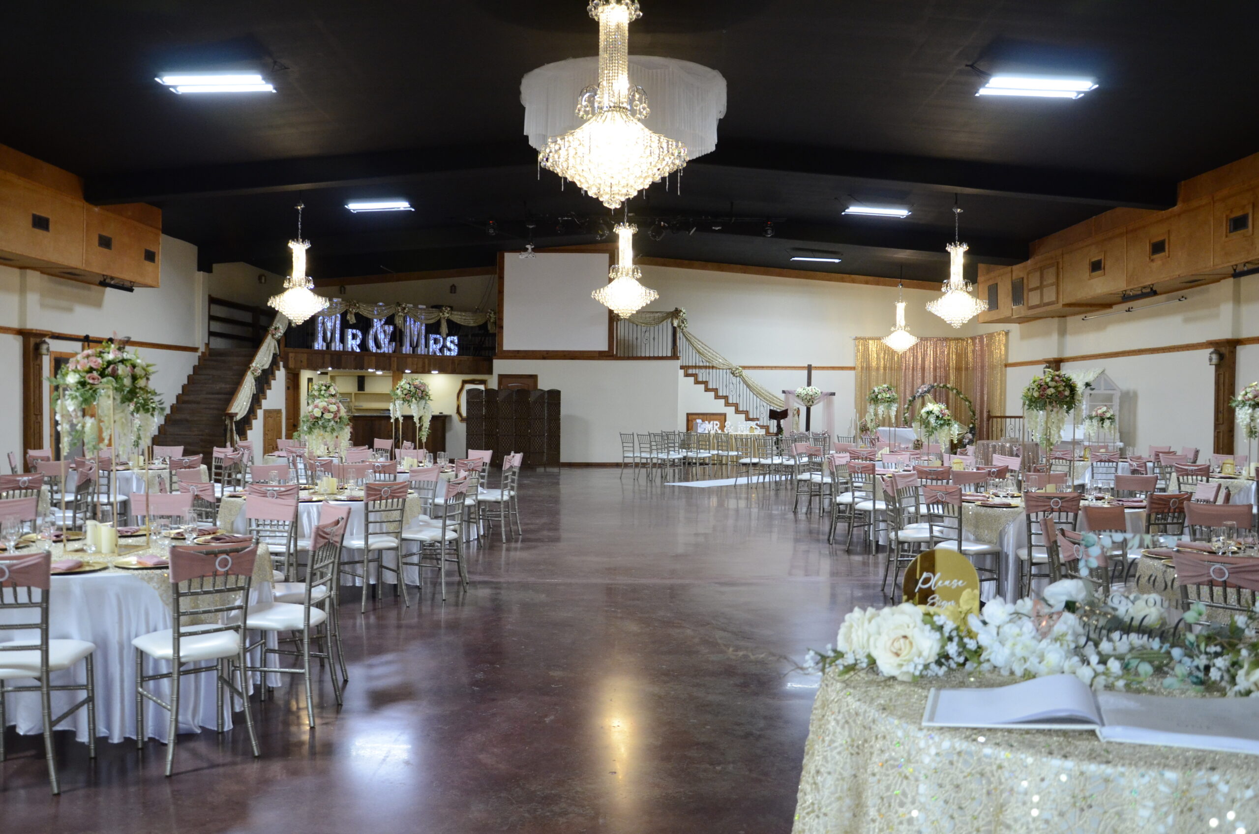 Golden Petals Reception